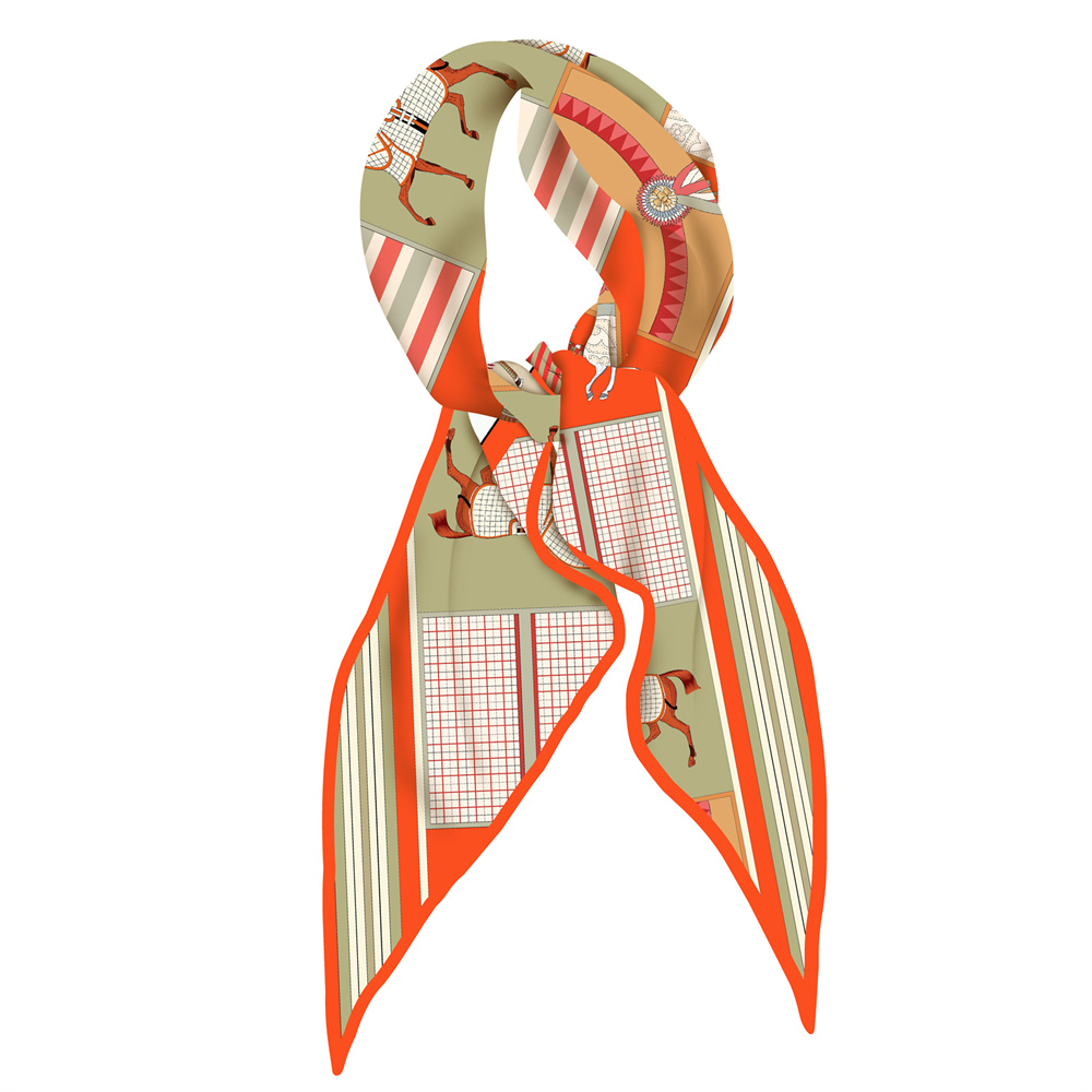Silk Scarf Square - New Design Fashion Printed Silk Scarves