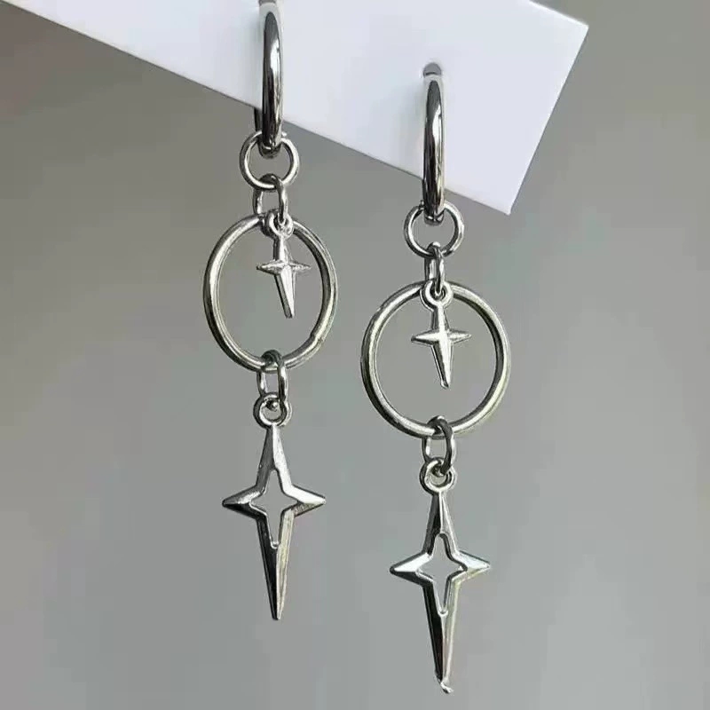 Personalized Punk Cross Star P - Women'S Emo Accessories recension och pris