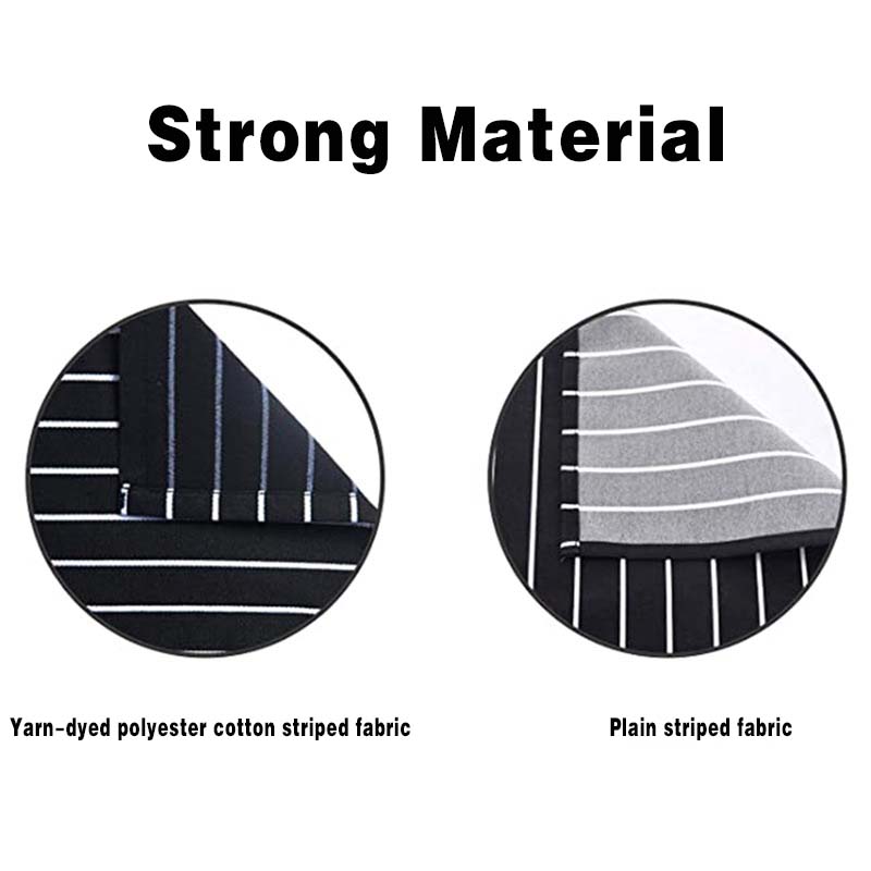 Black White Striped Kitchen Ap - Women Kitchen Accessories recension och pris
