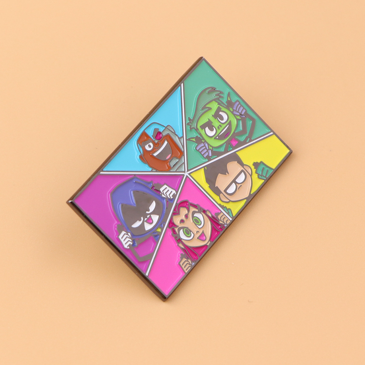 New Teen Heroes Team Enamel Pi - Women'S Accessories Clothing recension och pris