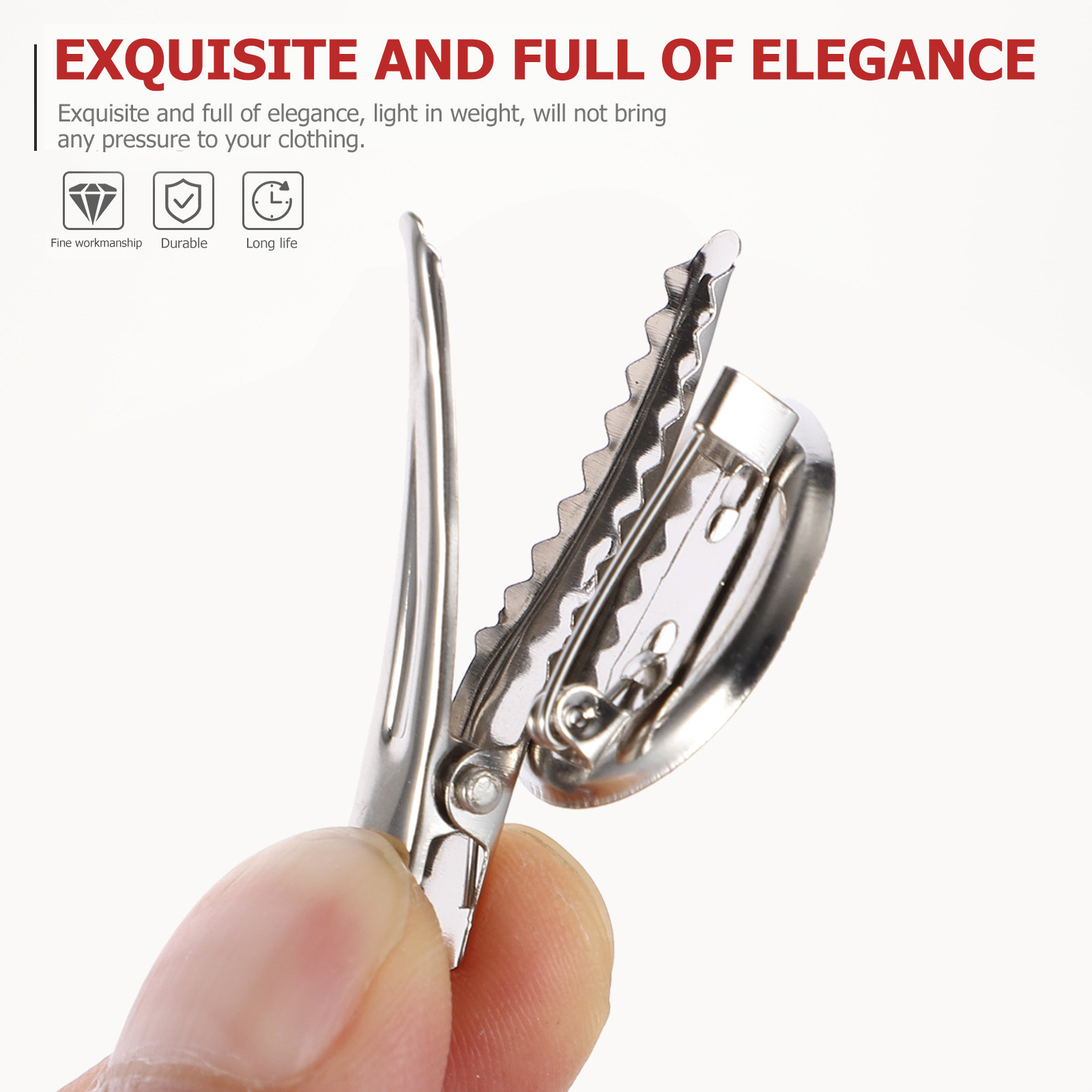 40Pcs Brooch Pin Tray Clips St - Women'S Accessories Clothing recension och pris