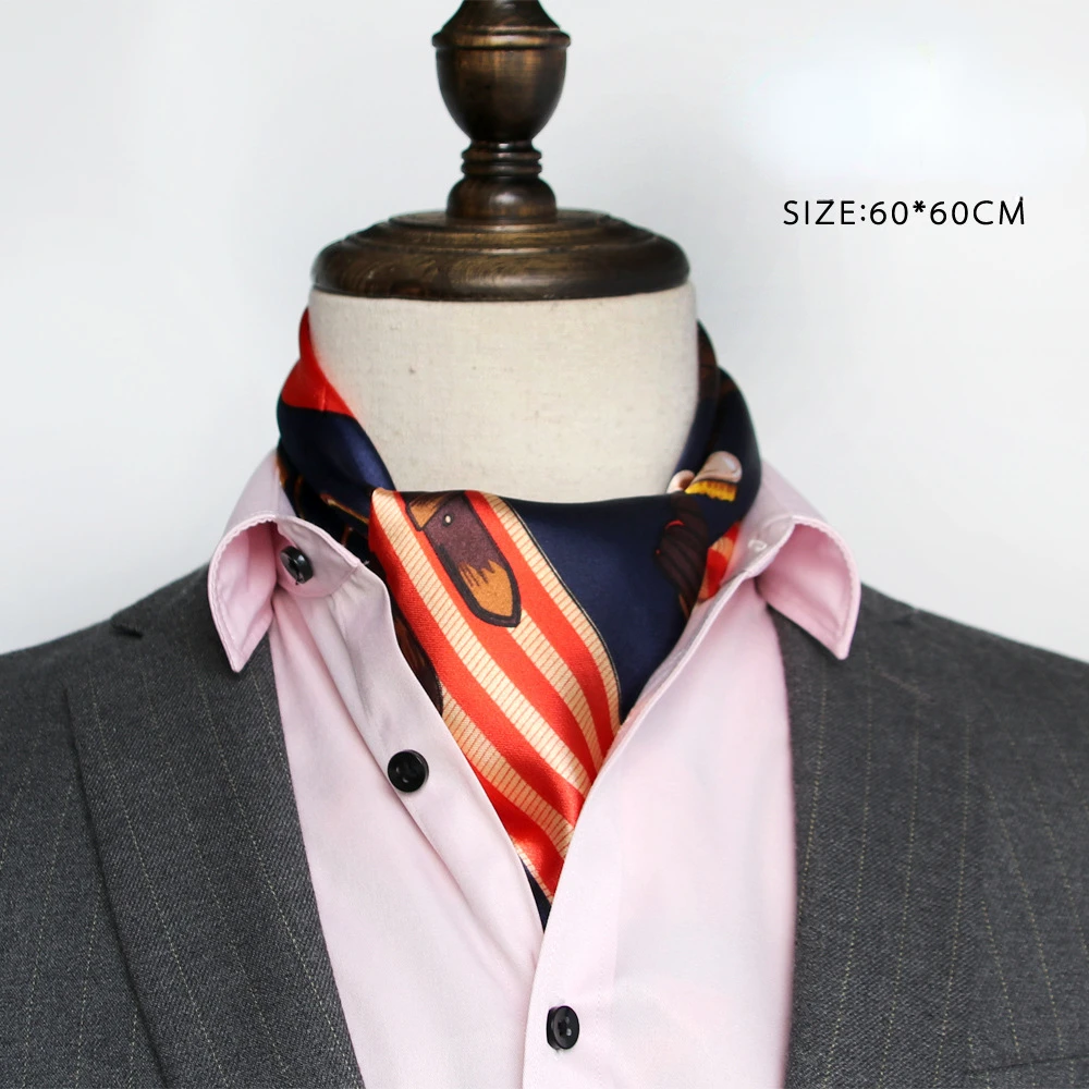 British Men's Silk Scarf Small - Silk Scarf Square recension och pris