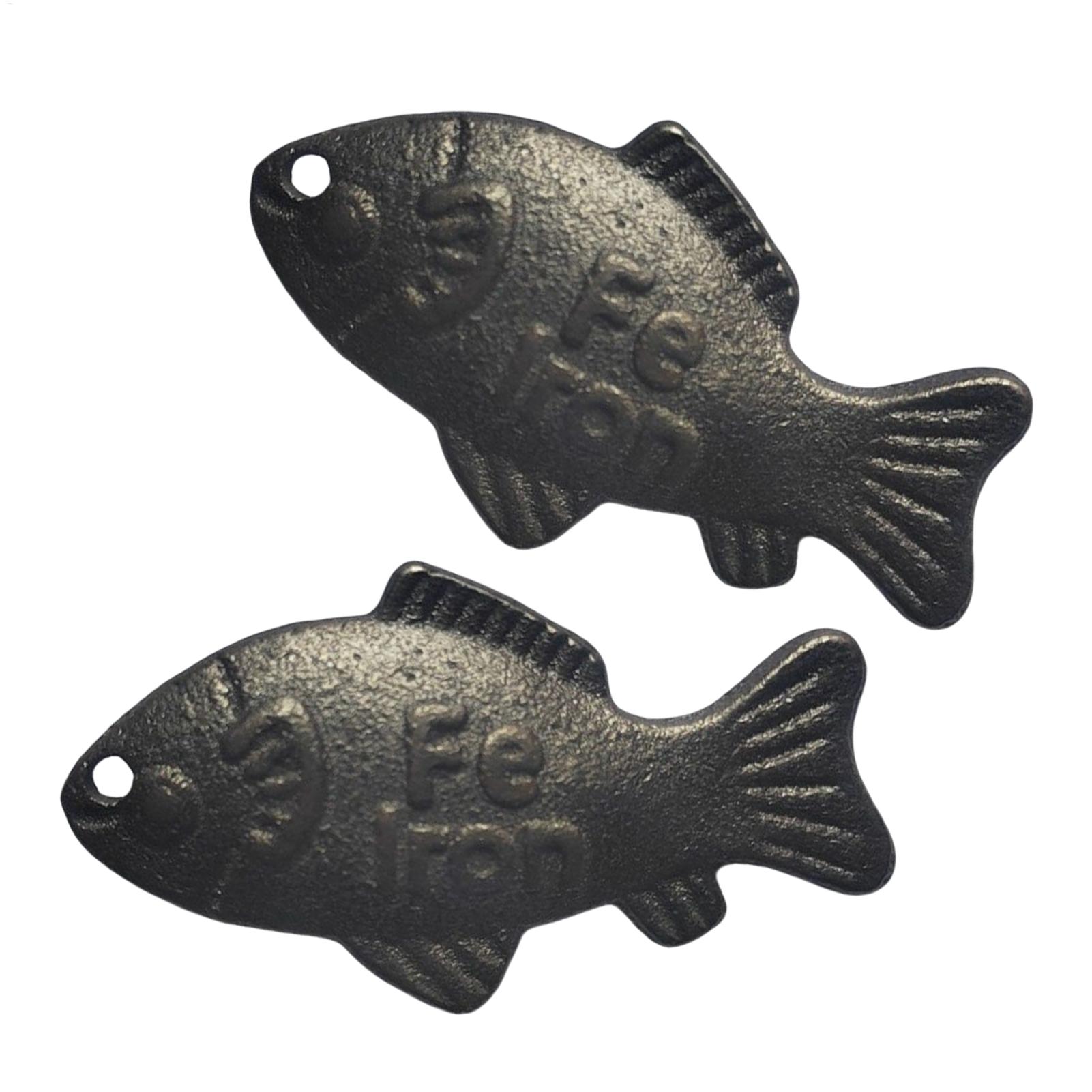 2pcs Iron Fish A Natural Sourc - Women Kitchen Accessories recension och pris