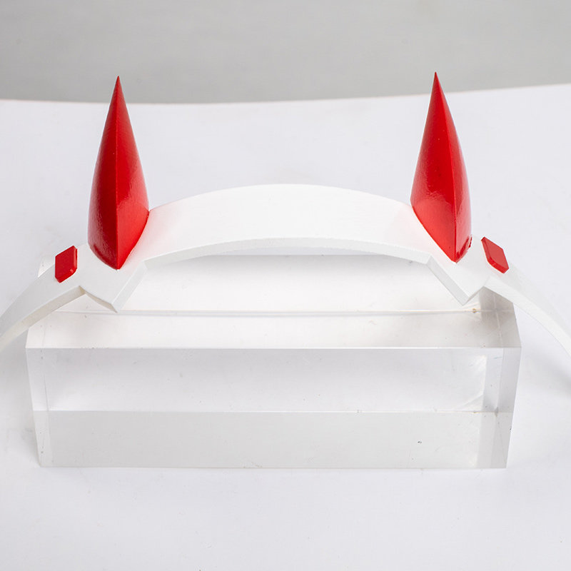Anime Zero Two Cosplay Red Whi - Women'S Red Accessories recension och pris