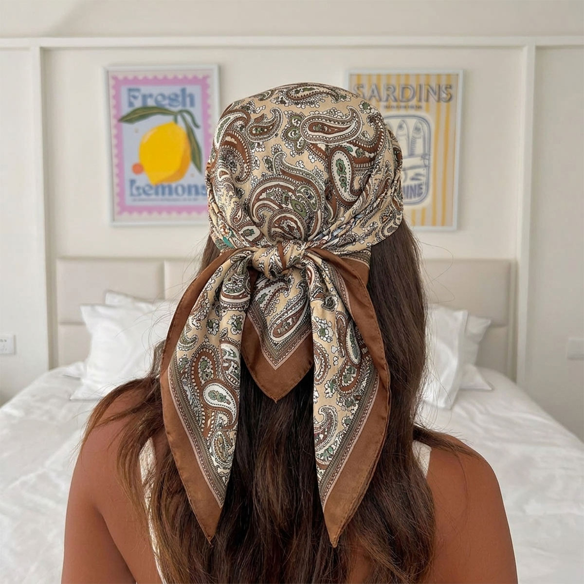 New Design Fashion Square Silk - Silk Scarf Square recension och pris