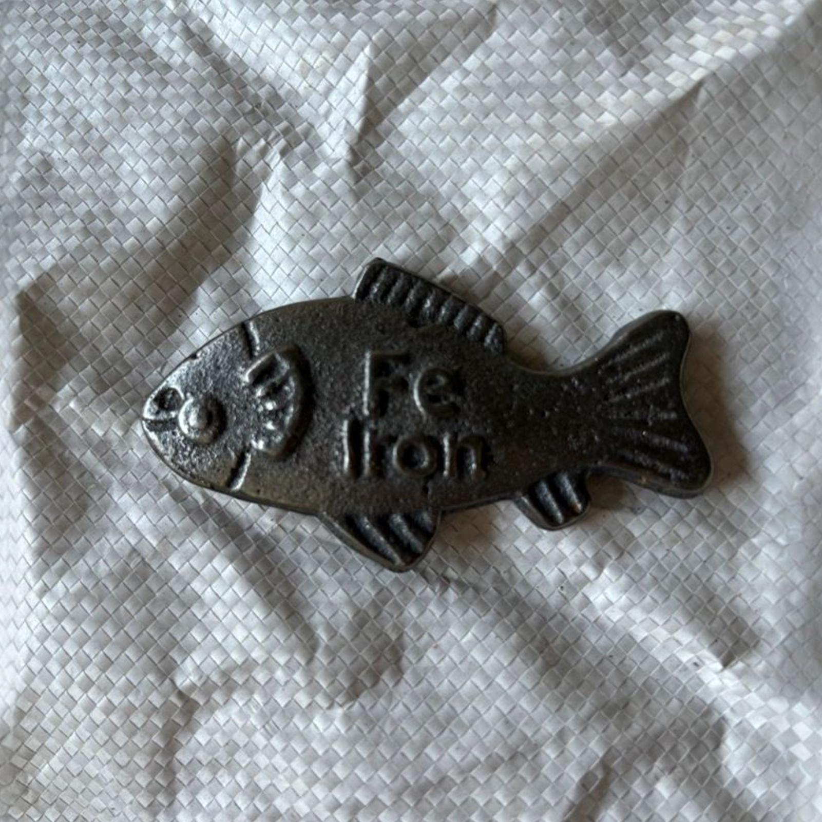 2 Pieces Iron Fish Natural Sou - Women Kitchen Accessories recension och pris