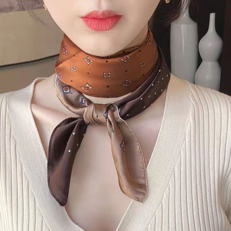 New Fashion Zebra Printed Squa - Silk Scarf Square recension och pris
