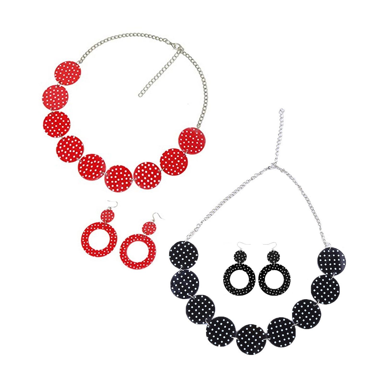 50'S Design Earrings and Neckl - Women'S Accessories In The 1950S recension och pris