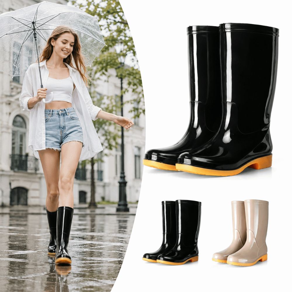 Non-slip Women's Long Rain Boo - Women Kitchen Accessories recension och pris