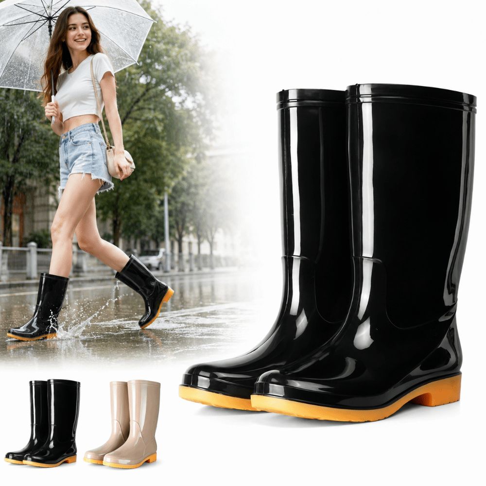 Non-slip Women's Long Rain Boo - Women Kitchen Accessories recension och pris