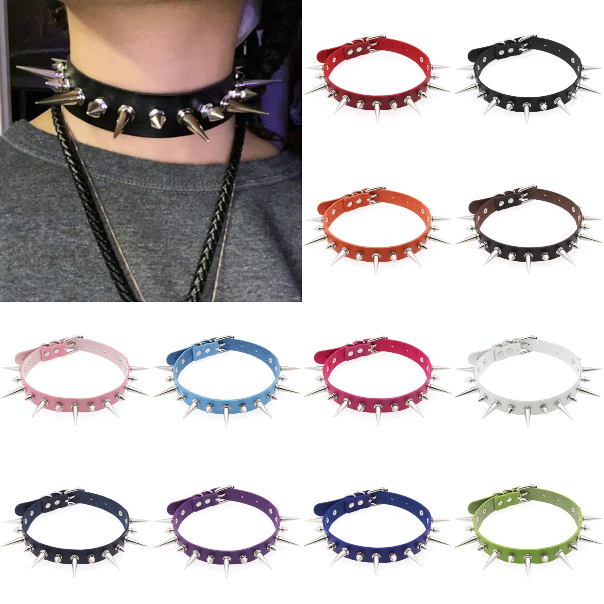 12Colors Halloween Emo Cosplay - Women'S Emo Accessories recension och pris